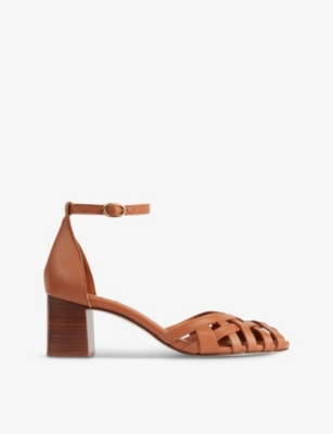 LK BENNETT - Noemia criss-cross front leather sandals | Selfridges.com