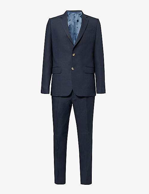 PAUL SMITH: The Soho regular-fit linen suit