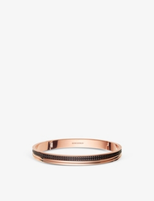 Boucheron Yellow Gold And Rose Gold Quatre Classique Bangle