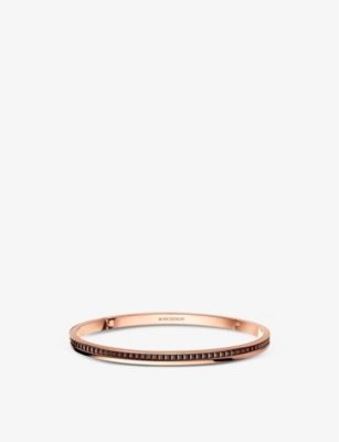 Boucheron Womens Yellow Gold Quatre Classique Pvd-coated 18ct Pink-gold Bangle