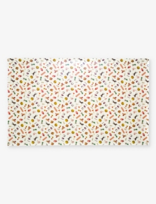 SELETTI: Seletti x TOILETPAPER patterned vinyl tablecloth 140cm x 210cm