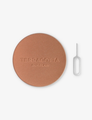 Guerlain 04 Deep Cool Terracotta Bronzing Powder Refill 10g In 04 Deep Cool