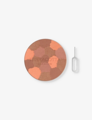 Guerlain 05 Deep Warm Terracotta Light The Sun-kissed Natural Healthy Glow Powder Refill 10g In 05 Deep Warm