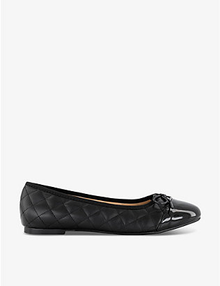 FRENCH SOLE: Amelie quilted leather ballet flats