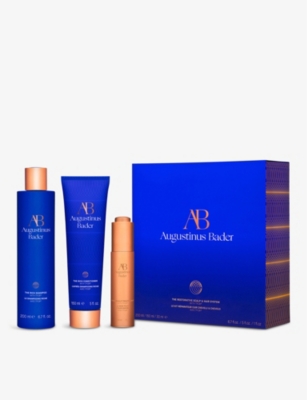 Shop Augustinus Bader The Restorative Scalp And Hair System Gift Set Worth £152