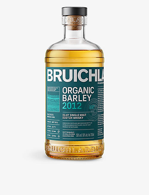 BRUICHLADDICH: Organic Barley 2012 single-malt Scotch whisky 700ml
