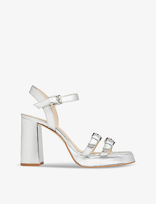 WHISTLES: Addie limited-edition heeled leather sandals