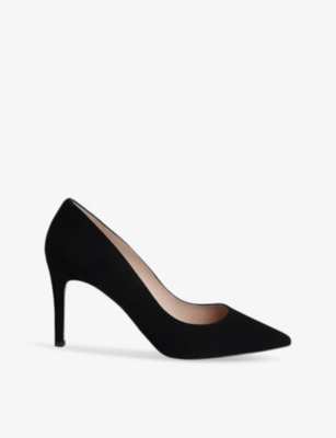 WHISTLES: Corie pointed-toe suede heeled courts