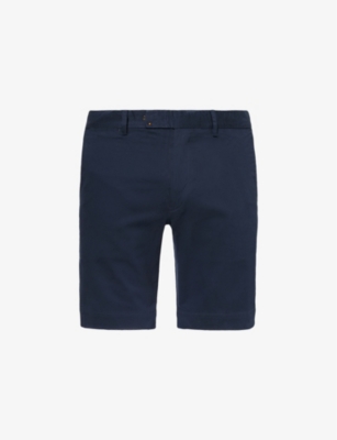 POLO RALPH LAUREN: Slim-fit mid-rise stretch-cotton shorts