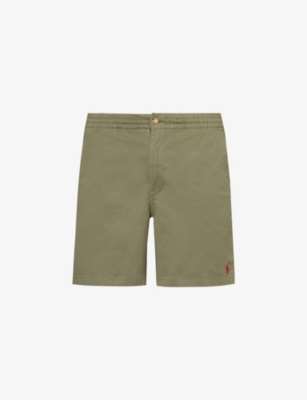 POLO RALPH LAUREN: Classic-fit brushed-twill stretch-cotton shorts
