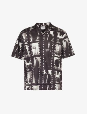 CARHARTT WIP: Photo Strip graphic-print cotton-blend shirt