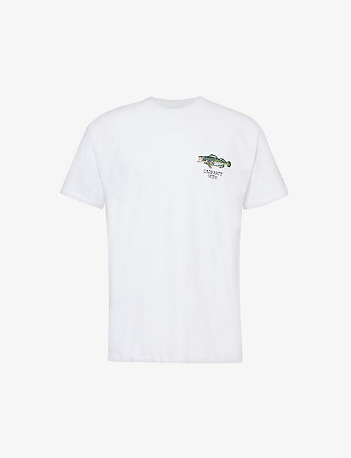 CARHARTT WIP: Fish graphic-print organic cotton-jersey T-shirt