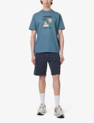 Shop Carhartt Wip Mens Sorrent Art Supply Graphic-print Organic Cotton-jersey T-shirt