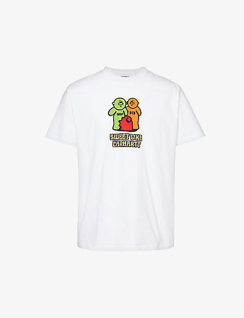 CARHARTT WIP: Gummy graphic-print organic cotton-jersey T-shirt