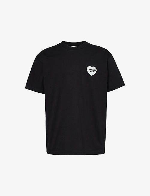 CARHARTT WIP: Heart Band brand-print organic cotton-jersey T-shirt