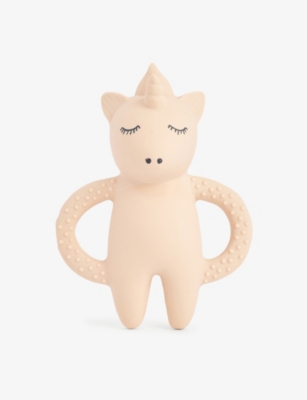 KONGES SLOJD: Unicorn natural rubber teething toy
