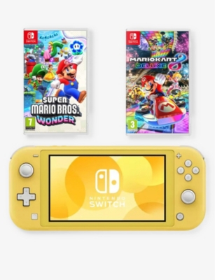 NINTENDO: Switch Lite Mario bundle