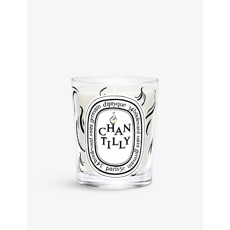 Diptyque Café Verlet Chantilly Limited-edition Scented Candle In White