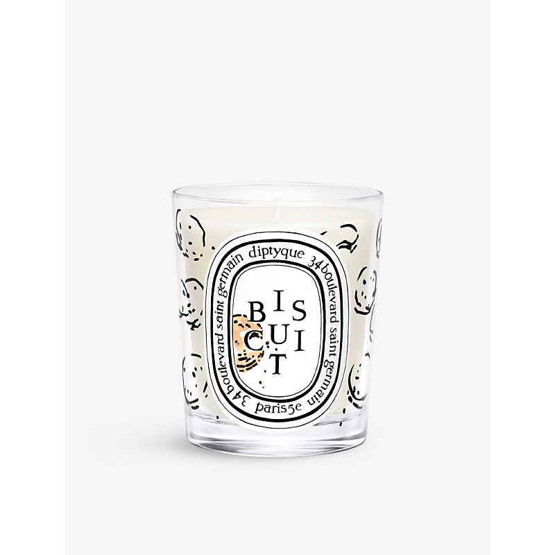 Diptyque Café Verlet Biscuit Limited-edition Scented Candle In Blue