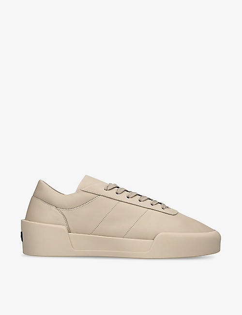 FEAR OF GOD: Aerobic leather low-top trainers