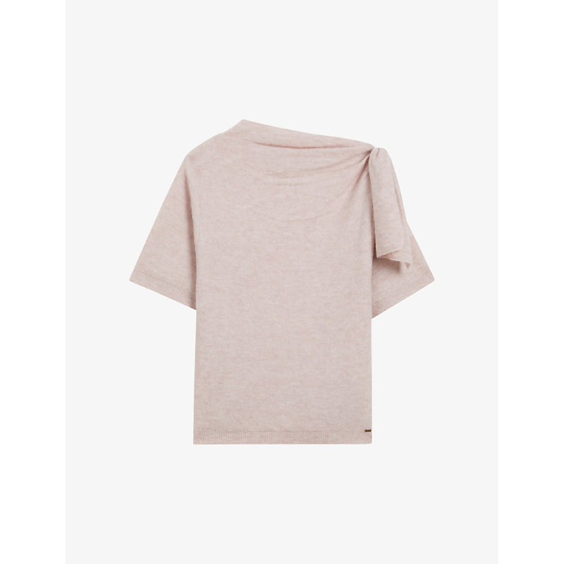 Ted Baker Teebow Short Sleeve Sweater In Pl-pink