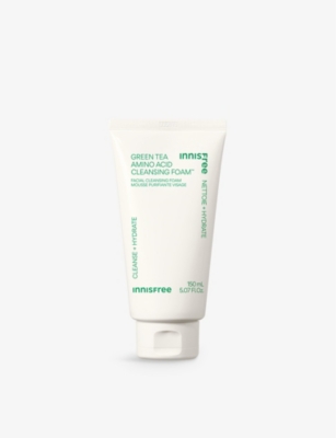 Innisfree Green Tea Amino Acid Cleansing Foam 150g In White