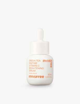 Innisfree Green Tea Enzyme Vitamin C Brightening Serum In White