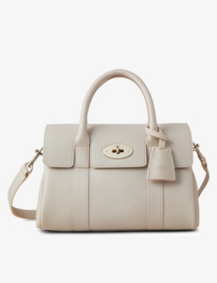 Womens Mulberry neutral Mini Bayswater Cross-Body Bag