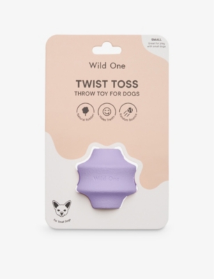 WILD ONE: Twist toss dog toy