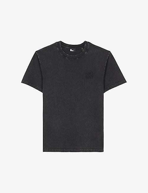 THE KOOPLES: Logo-embroidered regular-fit cotton T-shirt
