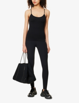 Shop Splits59 Womens Black Airweight High-rise Stretch-woven Leggings