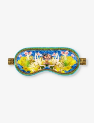 Slip Womens Zodiac Graphic-print Silk Eye Mask
