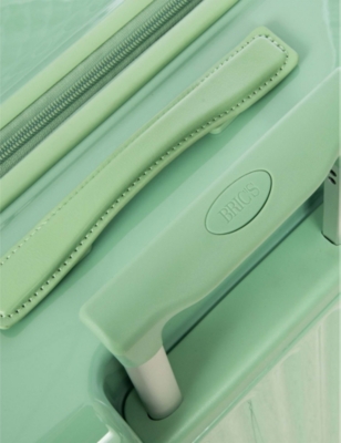Bric's Positano 32 Expandable Spinner Suitcase In Sage-green