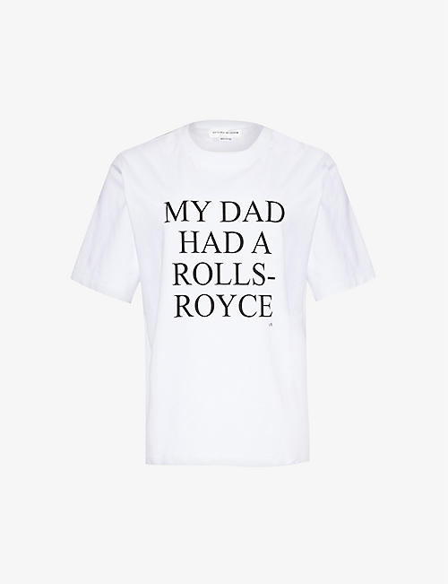 VICTORIA BECKHAM: My Dad Had A Rolls-Royce short-sleeved cotton-jersey T-shirt