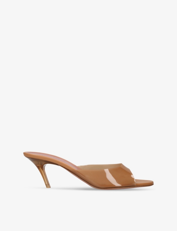 Alexa 60 PVC heeled mules
