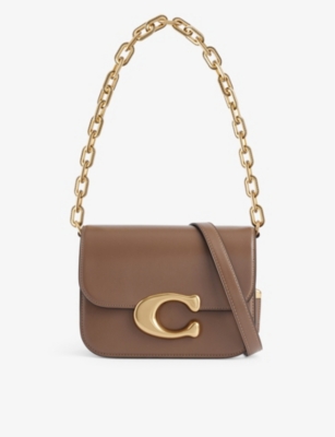 COACH: Idol 21 leather crossbody bag