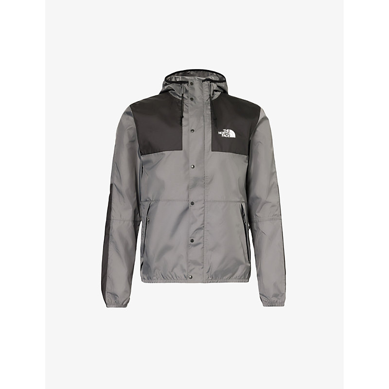 The North Face Mens Pearl Smoked Brand-motif Regular-fit Shell Jacket