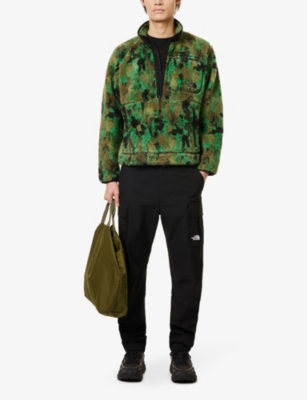 Shop The North Face Men's Emerald Extreme Pile Camo Fleece Sweatshirt