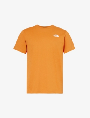 The North Face Mens Desert Rust Redbox Graphic-print Cotton-jersey T-shirt