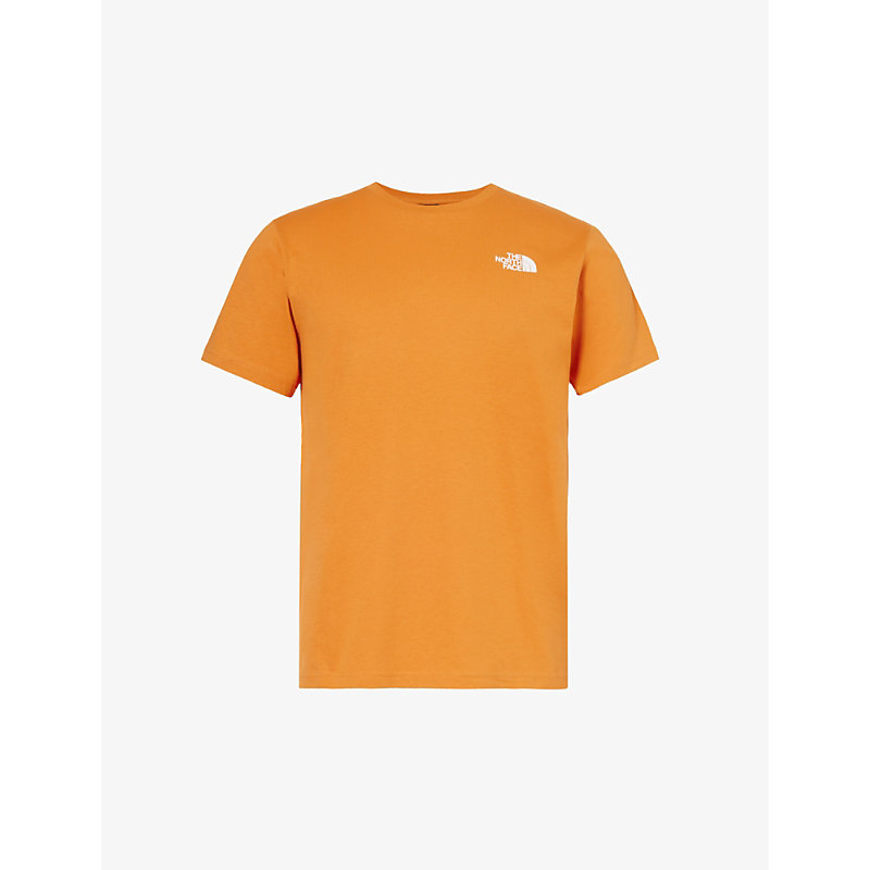 The North Face Mens Desert Rust Redbox Graphic-print Cotton-jersey T-shirt