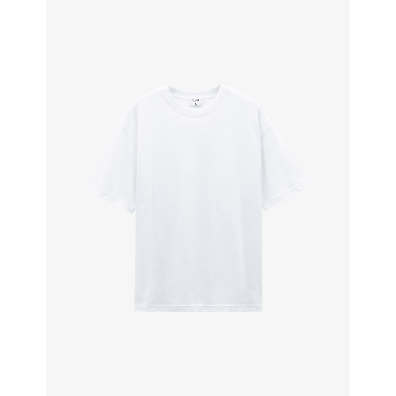 Filippa K Soft Cotton T-shirt In White