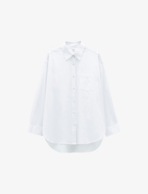 Filippa K Poplin Shirt In White