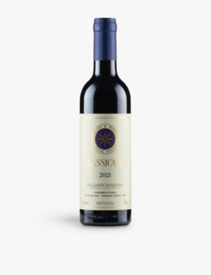 SASSICAIA: Tenuta San Guido Sassicaia red wine 2021 375ml