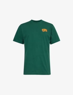 Billionaire Boys Club Mens Forest Green Logo-print Cotton-jersey T-shirt