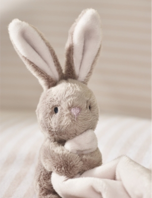 THE LITTLE WHITE COMPANY: Bonnie Bunny large soft comforter 75cm