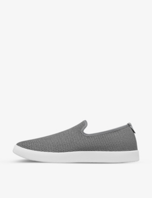 Shop Allbirds Mens Mist Grey Tree Loungers Fsc-certified Eucalyptus Tree-fibre Low-top Trainers