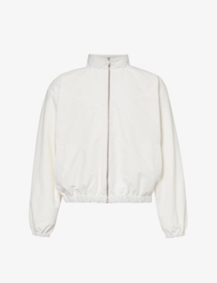 Sunspel Mens Off White X Nigel Cabourn Relaxed-fit Cotton-blend Jacket