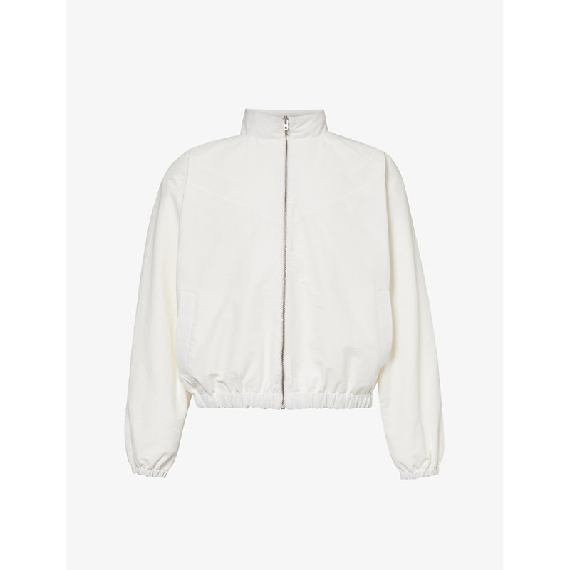 Sunspel Mens Off White X Nigel Cabourn Relaxed-fit Cotton-blend Jacket