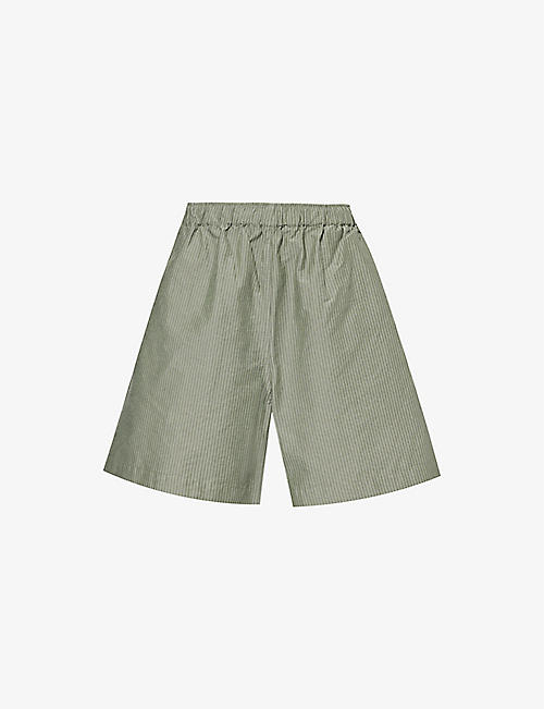 SUNSPEL: Sunspel x Nigel Cabourn ripstop cotton-blend shorts