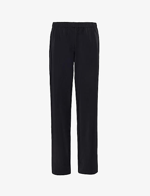 SAMSOE SAMSOE: Hoys elasticated-waist recycled polyester-blend trousers